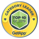 Award GetApp Top 10 2019